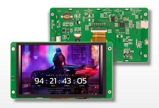 7.{1}}hüvelykes TFT érintőképernyővel az árammérőhöz