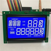 Kék képernyős LCD modul képernyő